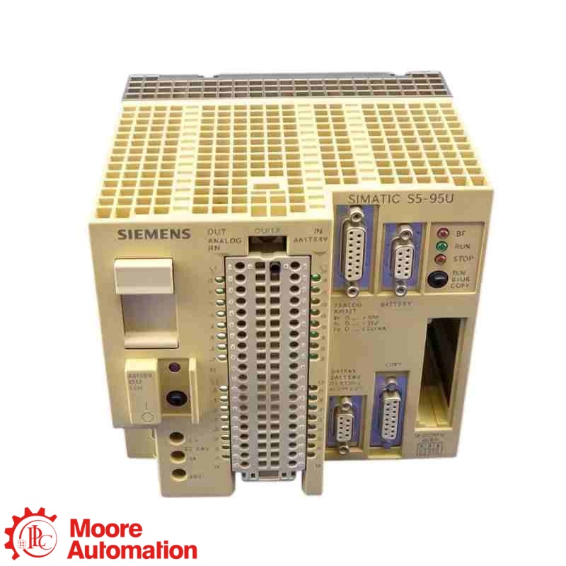 Siemens 6ES5095-8MB02 S5-95U mini-PLC met L2-poort