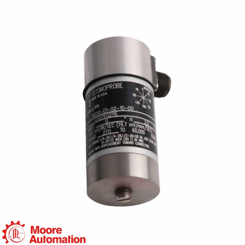 Bently Nevada 9200-01-02-02-00 Seismoprobe Snelheidssensor