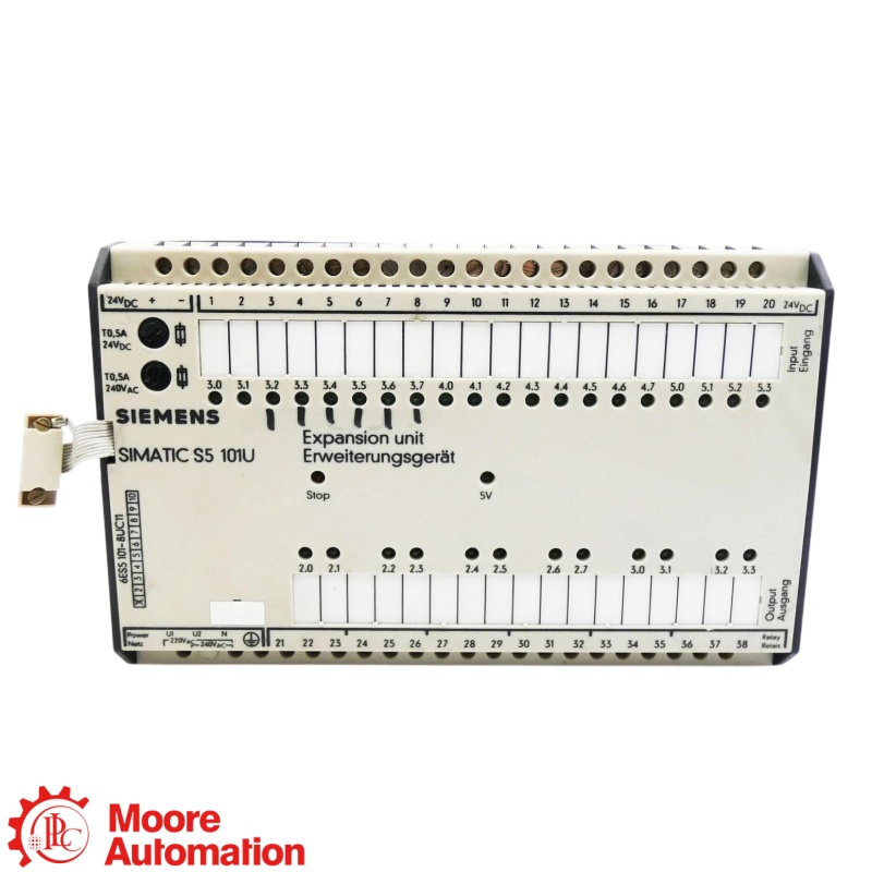 Siemens 6ES5101-8UC11 SIMATIC S5-101U uitbreidingseenheid