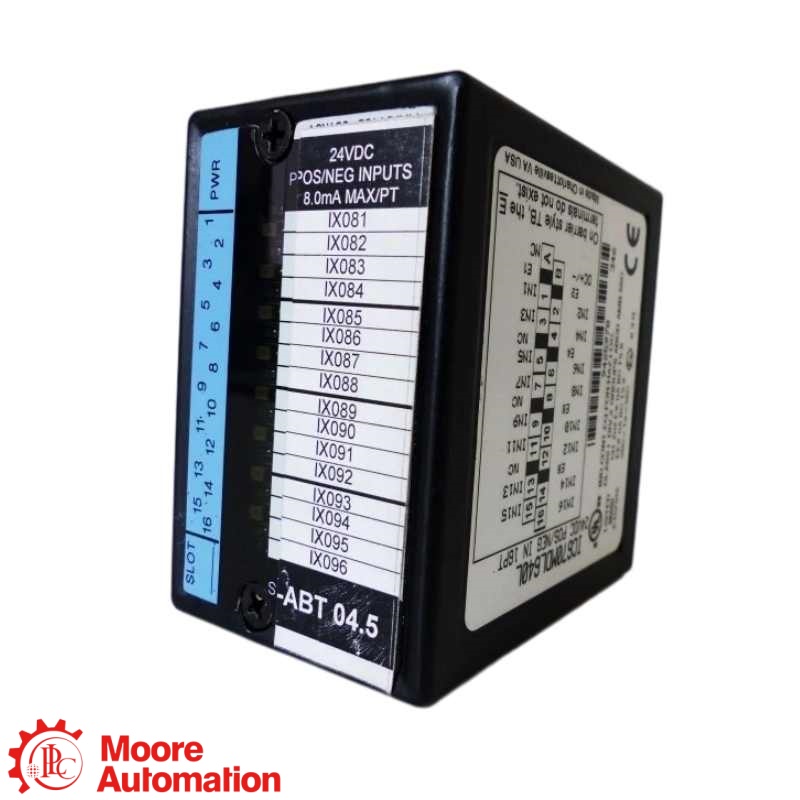 GE Fanuc IC670MDL640L veldbesturingsmodule met 24 VDC en 16 discrete ingangen