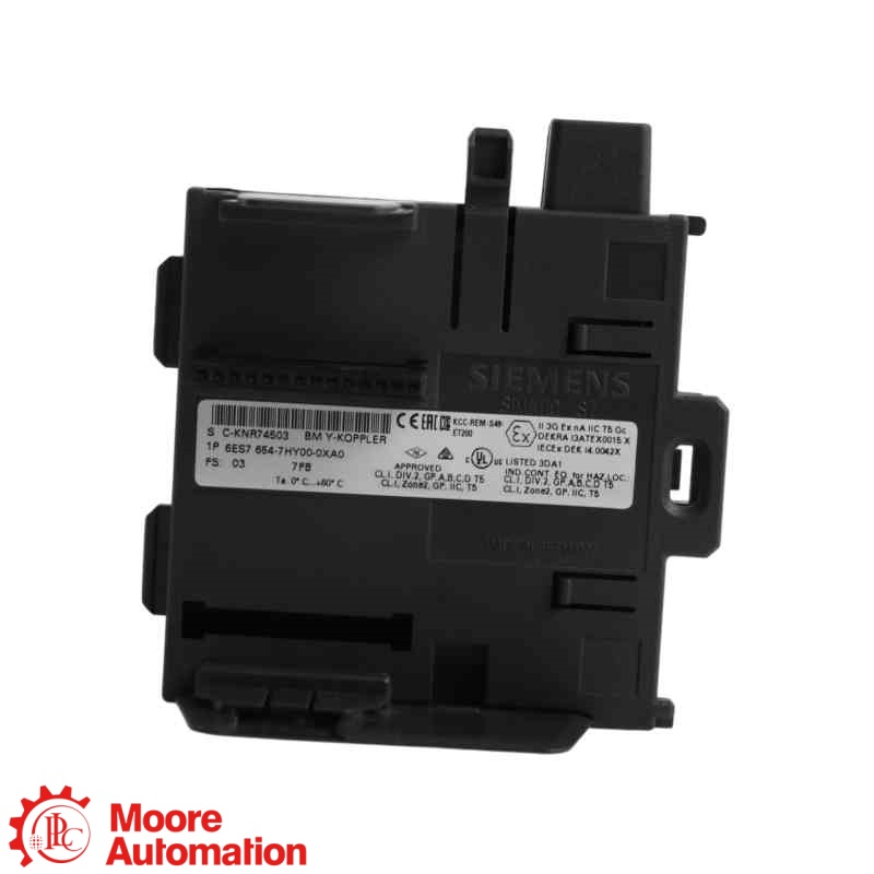 Siemens 6ES7654-7HY00-0XA0 SIMATIC S7 Y-Coupler Bus Module