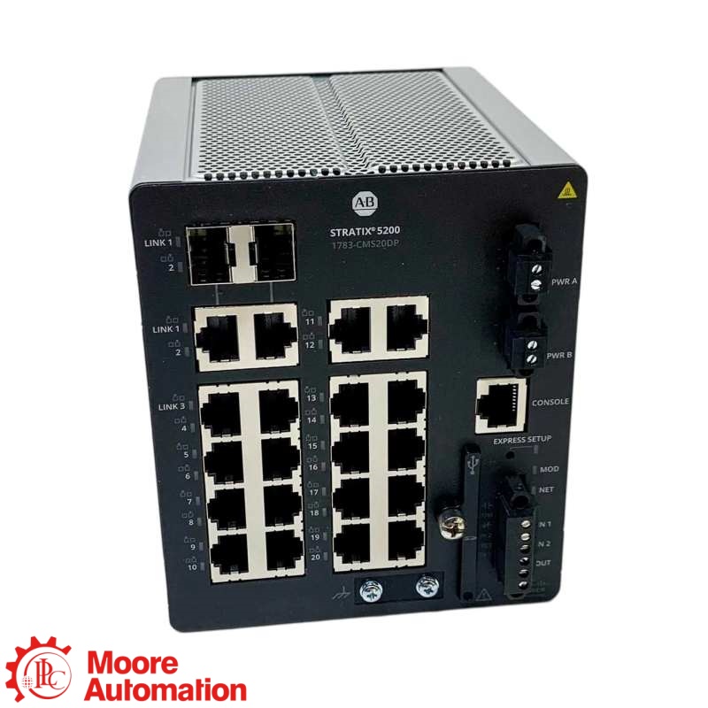 PLC 1783-CMS20DP Stratix 5200 20-Port Managed Ethernet Switch