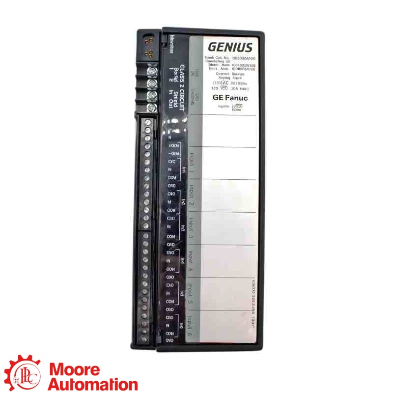 GE Fanuc IC660BBS100 8-Circuit Isolated I/O Block