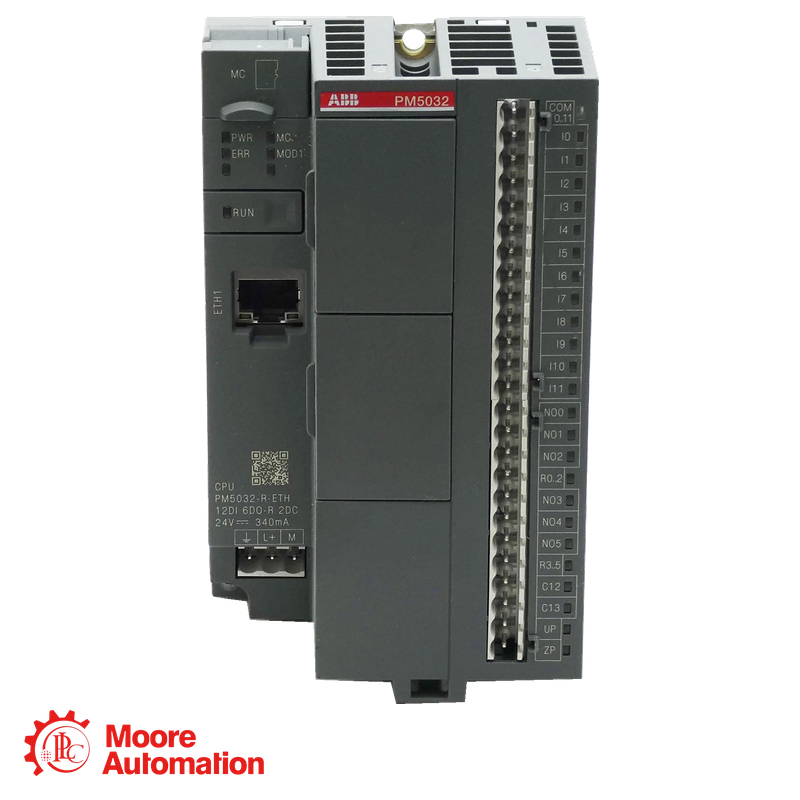 ABB PM5032-R-ETH 1SAP123500R0072 AC500-eCo Processor module